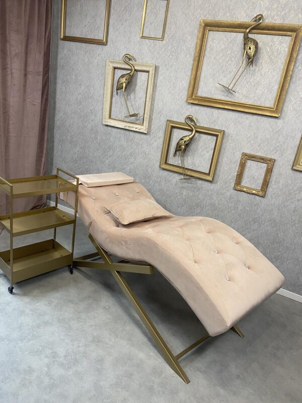 beauty parlor rose gold bed 2 1