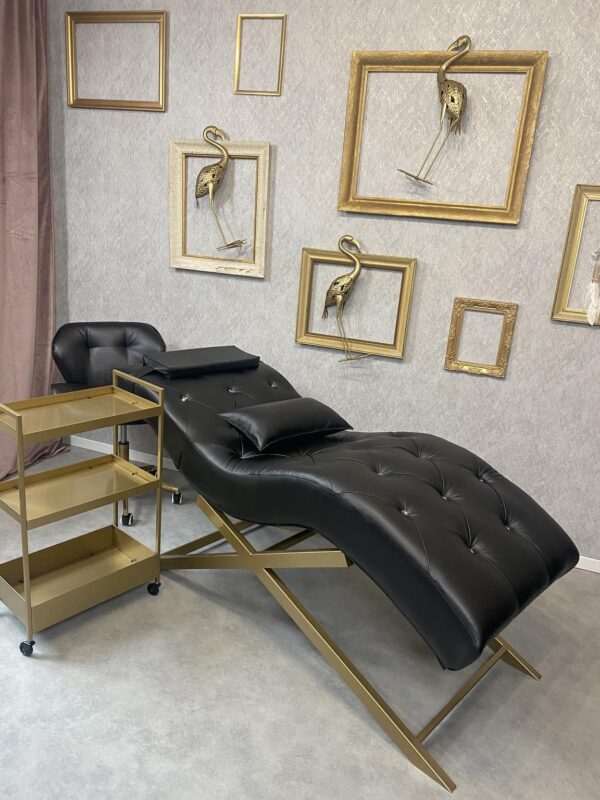 royal loft beauty parlor black gold bed 3 1