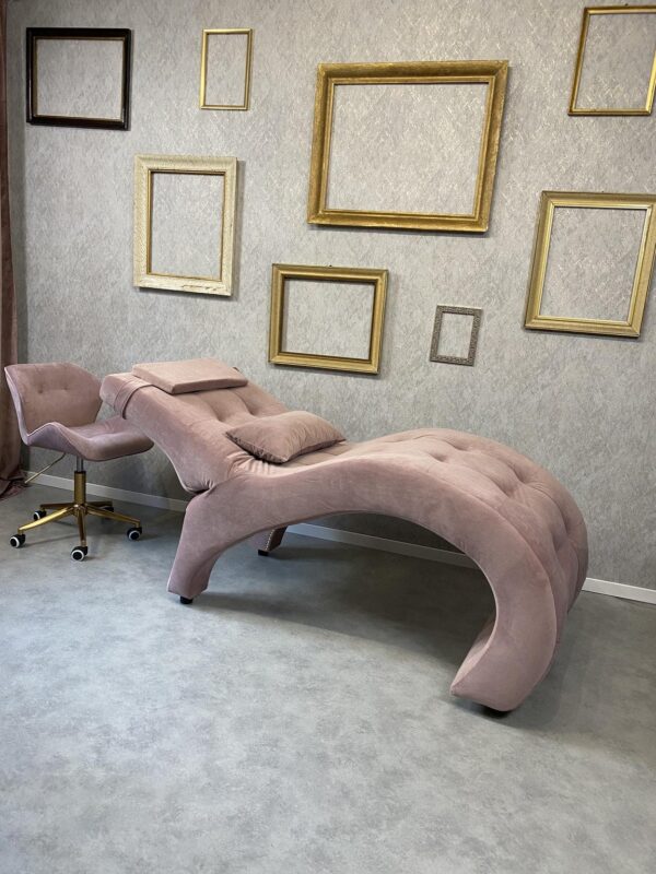 velvet cosmetic bed pink 1
