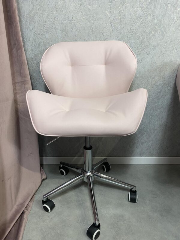 rose silver chair